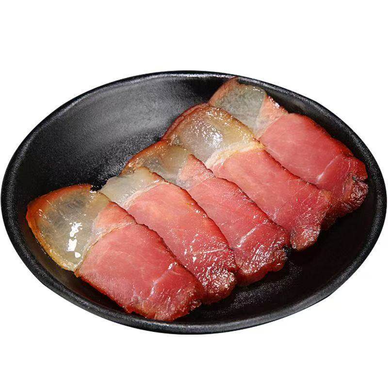 贵州遵义烟熏老腊肉农家肉五花后腿肉麻辣腊肠风干手工
