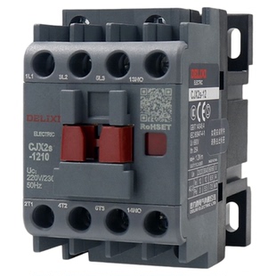 德力西交流接触器220V单相380V三相cjx2s0901 1210 3211 25 40 65