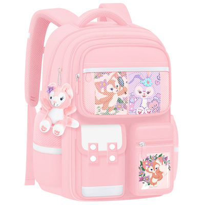 小学生书包减负护脊大容量