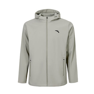 安踏青少年加绒冲锋衣外套男