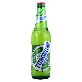 乐堡啤酒嘉士伯乐堡瓶装拉盖啤酒小麦味清爽淡味型啤酒单瓶330ml