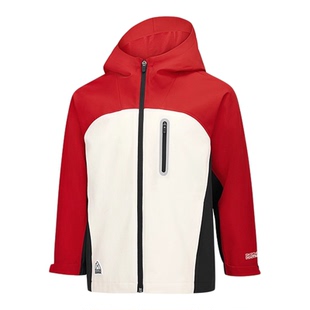 Skechers斯凯奇儿童红色外套2026春季新款男女童户外休闲运动上衣