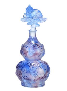 闯隆琉璃葫芦福禄装饰工艺品摆件