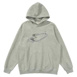 Mentmate 25AW 秋冬恒温暖皮黑科技 加绒帽衫男 星球小众连帽卫衣