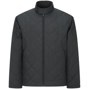 3M雪丽绒BEANPOLE滨波秋冬男士极简菱形格绗缝惠灵顿休闲夹克外套