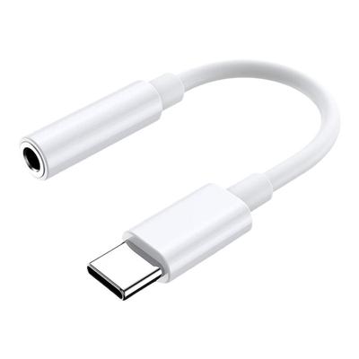 typec转3.5mm适用华为耳机转接头