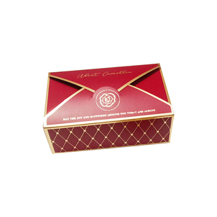 结婚喜糖盒装糖果包装盒子经典欧式婚礼伴手礼信封式内搭小糖果盒