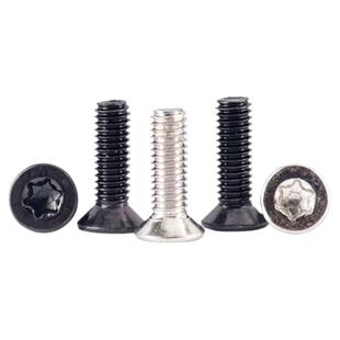 高强度10.9级发黑沉头内梅花螺丝钉加硬镀镍平头螺栓M2M3M4M5M6M8