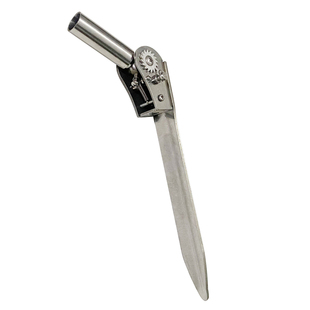 过河钓摇脚-四川抬钓抬线逗钓自贡过河钓-不锈钢摇脚-鱼竿地插