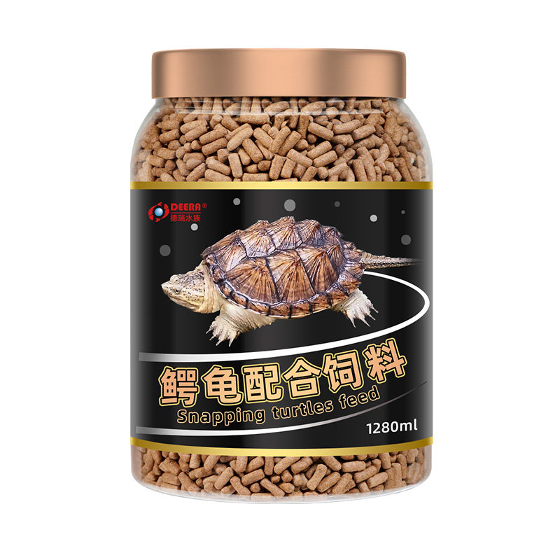 百乐嘉鳄龟龟粮乌龟饲料大鳄龟爆刺佛鳄龟专用小鳄鱼龟杂佛龟饲料