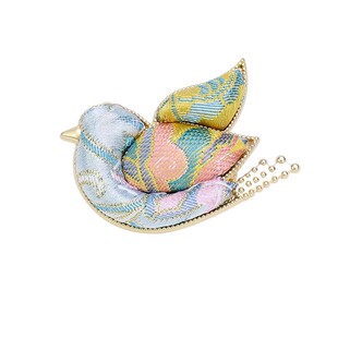 妇女节非遗宋锦发夹diy材料包新中式手工头饰发饰底托套装团建