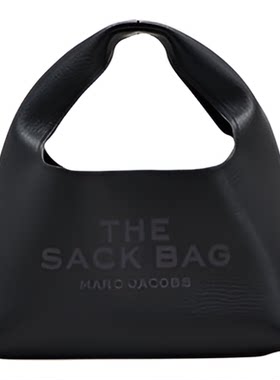 MARCJACOBS牛皮纯色麻袋包