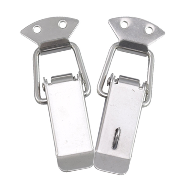 304不锈钢木箱锁扣搭扣航空箱扣工具箱箱包锁卡扣卡锁弹簧鸭嘴扣