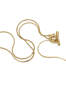 ZOXI钛钢不掉色几何中性毛衣链