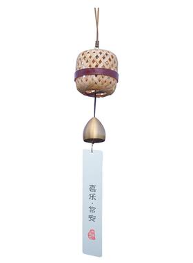 户外露营风铃竹编风铃手工竹编