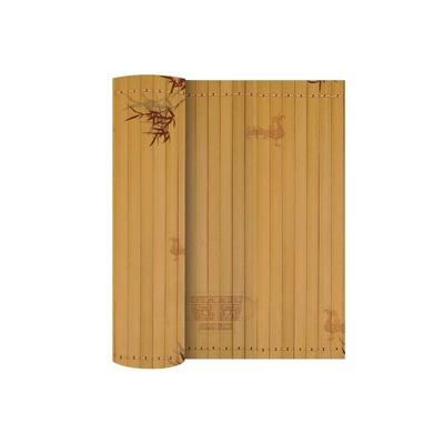 加厚微喷宣纸长卷竹笺宣纸仿真竹笺7-8分熟小楷竖格复古风可装裱