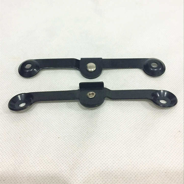 三步折叠铝合金家用梯 烤漆摄影折叠梯子铰链搭扣铆钉爬梯配件