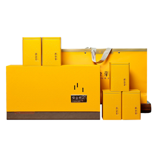 年货茶叶礼盒黄金芽礼盒装绿茶2025新茶高档高端送礼送长辈走亲戚