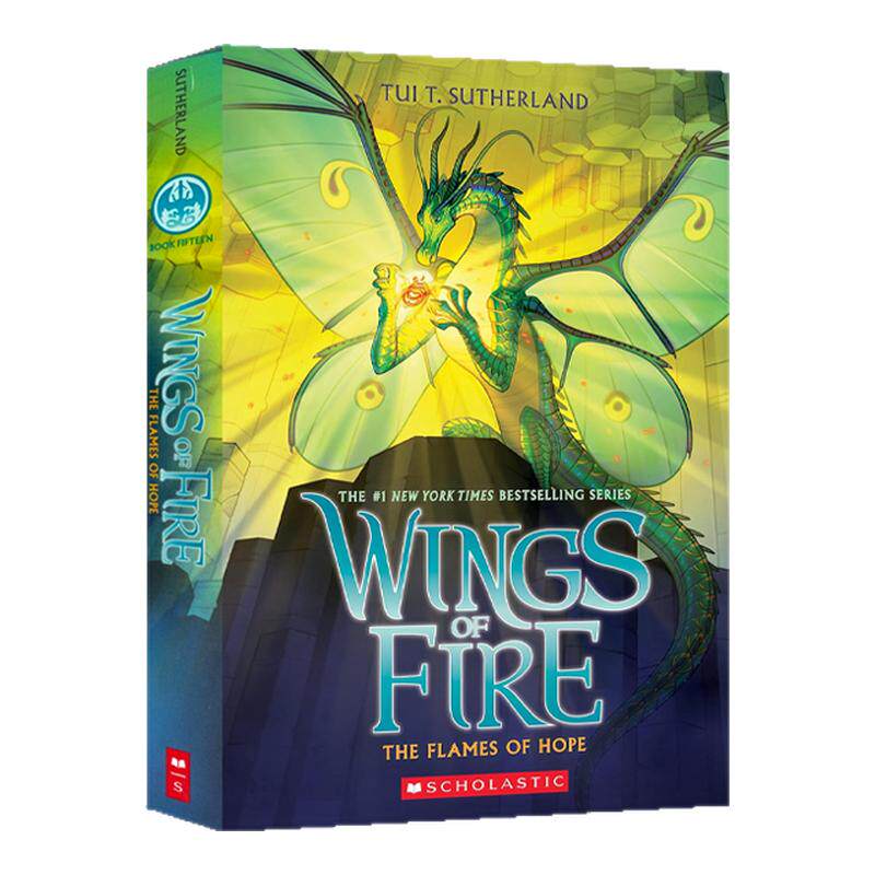【#15新书 到货】学乐火翼飞龙(火焰之翼)第15册 Wings of Fire纽约时报畅销书 奇幻魔法章节书 英文原版奇幻魔法冒险故事书