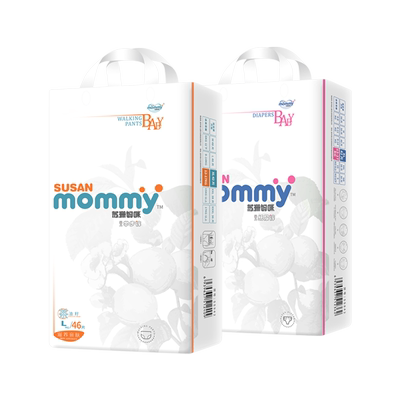 苏珊妈咪茶油籽精华纸尿裤