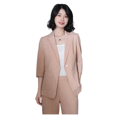 TRIBECA翠贝卡女士七分袖小西装