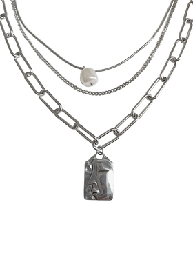 暗黑系毛衣链ins冷淡风轻奢小众