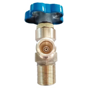 氧气保压阀BYF-2 氮气钢瓶阀门瓶头 纯氧瓶阀带手轮 安宜10年黄铜