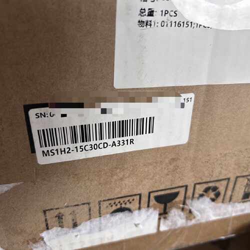 议价汇川伺服电机MS1H2-15C30CD-A331R全新原装正品