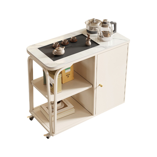 可移动小户型阳台茶桌茶具茶台一整套沙发侧边柜烧水壶一体全自动