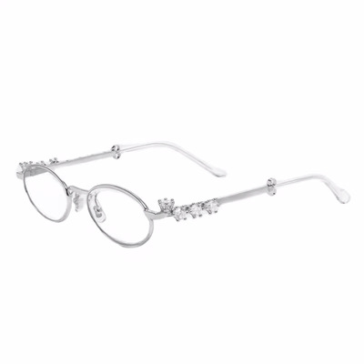 镶砖石复古贵气风墨镜