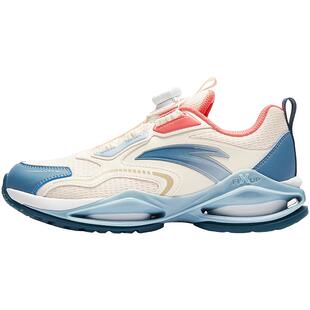 安踏女童鞋跑鞋2026春夏新款儿童跑步鞋女大童旋钮潮流运动鞋子