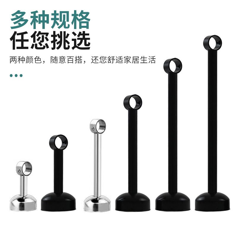 不锈钢吊座阳台固定式晾衣杆晾衣架吊顶座通管吊装顶吊法兰配件座