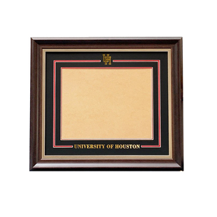 复古实木a4装裱框国外学位证装裱框lettera4定制挂墙木质画框相框