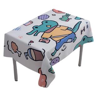 桌布布艺ins宿舍书桌布学生课桌布防尘盖布日韩茶几餐桌布长方形