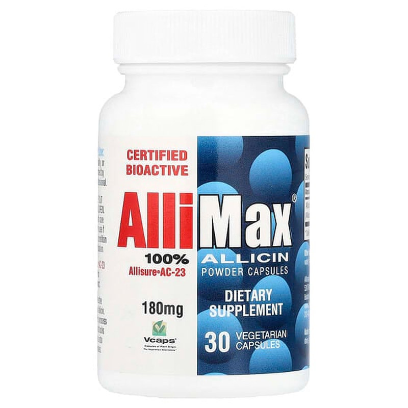 Allimax大蒜素提取物粉胶囊高浓度活性大蒜素支持系统健康防御