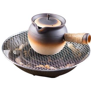 容山堂粗陶围炉煮茶茶壶煮茶器新款电陶炉煮茶壶奶茶壶陶罐