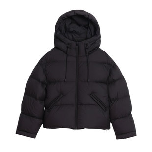 高档 厚实连帽羽绒服 绒子含量90 超轻加厚面包款女 宽松GC91