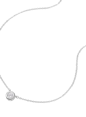 DODOGOGO轻奢锆石圆环锁骨链