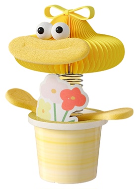 十八纸桌面奇趣摆件招财盆景树