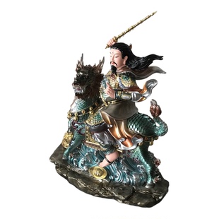 树脂九天应元雷声普化天尊神像雷公雷祖神像真身祖师家用供奉摆件