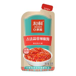和鲜0添加古法蒜蓉辣椒酱调味料
