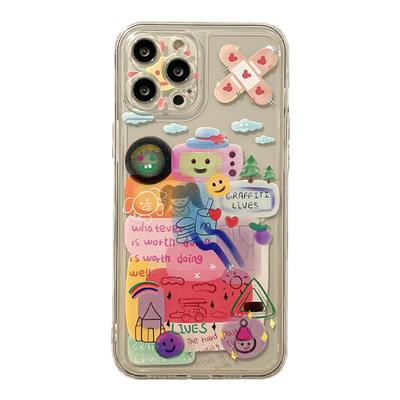 Apple/苹果创意ins风卡通手机壳