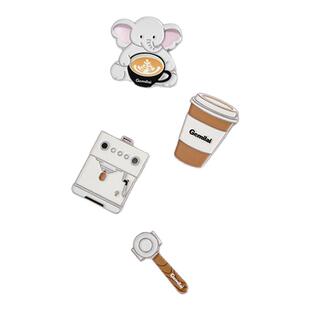 格米莱咖啡机磁吸贴套件个性创意家居装饰咖啡店带磁性高级感定制