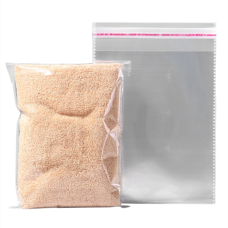 新疆包邮 opp自粘袋透明衣服食品书籍自封口塑料包装袋不干胶袋子