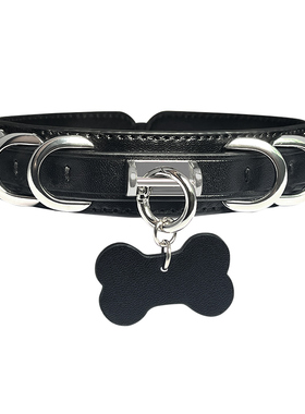 小狗骨牌牛皮真皮皮革可定制