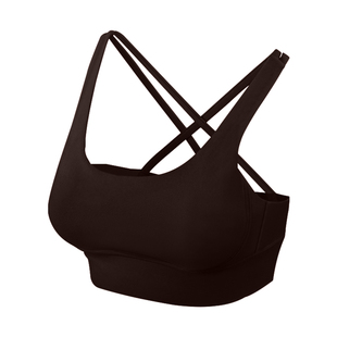 运动内衣女裸感防震跑步普拉提训练瑜伽美背心Energy bra健身文胸