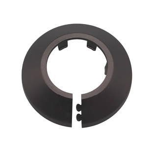 黑色镀锌钢管管道装饰盖20/25/32/40/50/60/80/100/120/150/200