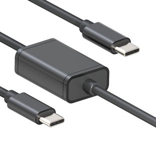 5V2A转升12V1A升压充电转换线器USBTypeC转DC5521安卓MiNi5充电线