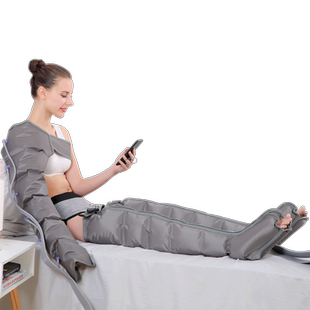 腿部按摩器全自动揉捏脚部家用老人理疗包裹智能空气波压力按摩仪