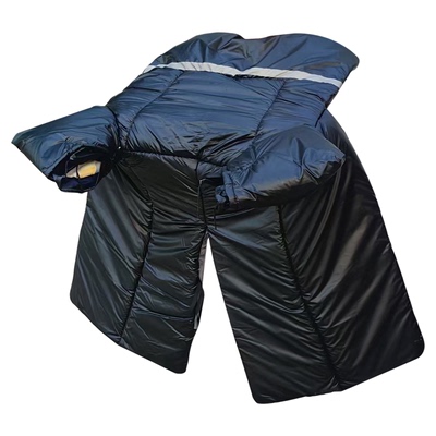 摩托车冬季分叉挡风被加厚加绒款